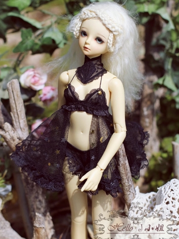 BJD Clothes Girl Black Swee...