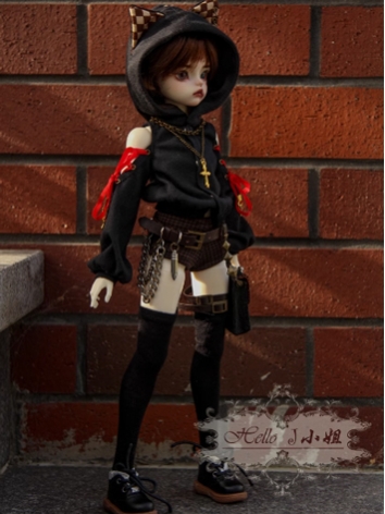 BJD Clothes Girl Boy Black ...