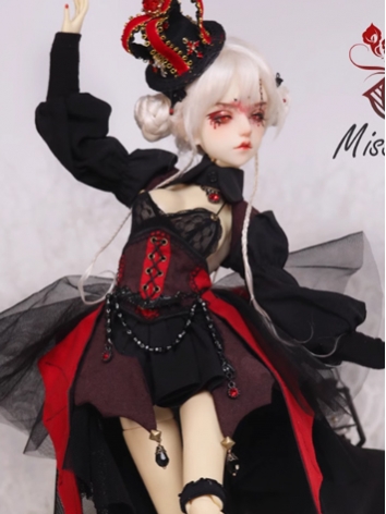 BJD Clothes Girl Black Dres...