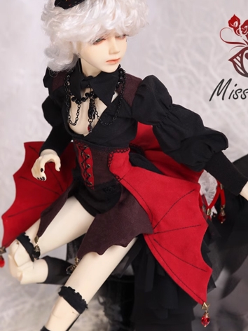 BJD Clothes Boy Black Suits...