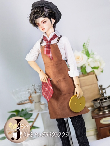 BJD Clothes Boy Coffee Waiter Suits for MSD Ball-jointed Doll