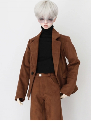 BJD Clothes Boy Coffee Coat...