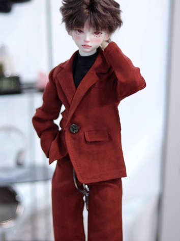 BJD Clothes Boy Ankela Red ...