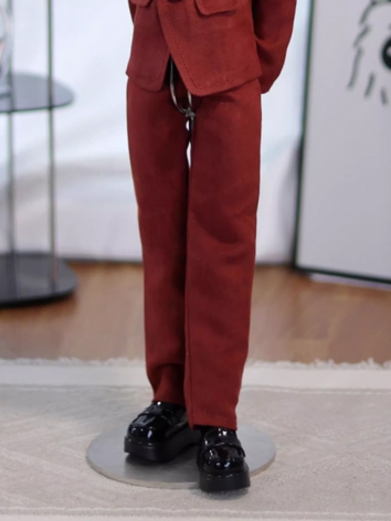 BJD Clothes Boy Ankela Red Pants A509 for ID75 Loongsoul73 70cm Popo68 SD MSD Size Ball-jointed Doll