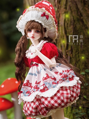 BJD Clothes Girl Red [M Pea...