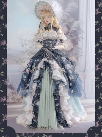 BJD Clothes Girl Sophia Outfit for SD Size Ball-jointed Doll