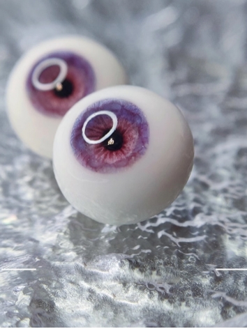 BJD Plaster Purple Eyes 8mm 10mm 12mm 14m 16mm 18mm Eyeballs for Ball-jointed Doll