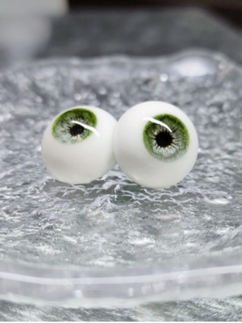 BJD Plaster Green Eyes 8mm 10mm 12mm 14m 16mm 18mm Eyeballs for Ball-jointed Doll