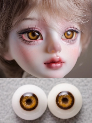 BJD Plaster Eyes A3 10mm 12mm 14m 16mm 18mm Eyeballs for Ball-jointed Doll