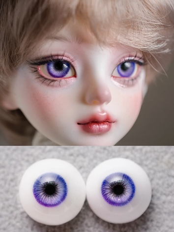 BJD Plaster Purple Eyes A7 10mm 12mm 14m 16mm 18mm Eyeballs for Ball-jointed Doll