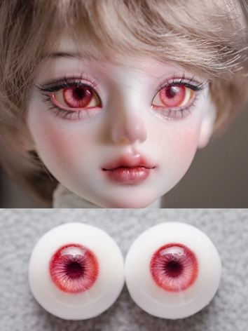 BJD Plaster Pink Eyes A10 10mm 12mm 14m 16mm 18mm Eyeballs for Ball-jointed Doll