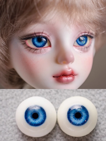 BJD Plaster Blue Eyes A12 10mm 12mm 14m 16mm 18mm Eyeballs for Ball-jointed Doll