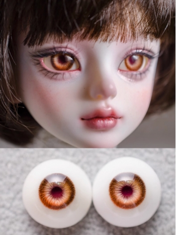 BJD Plaster Brown Eyes A16 10mm 12mm 14m 16mm 18mm Eyeballs for Ball-jointed Doll