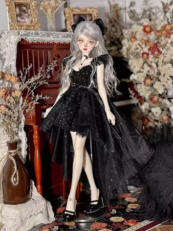 BJD Clothes Girl Black Dres...