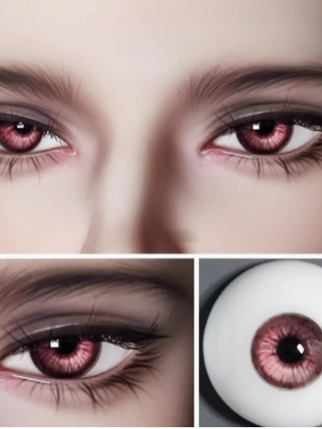 BJD Plaster Resin Pink Brown Eyes 8mm 10mm 12mm 14mm 16mm 18mm Eyeballs for Ball-jointed Doll