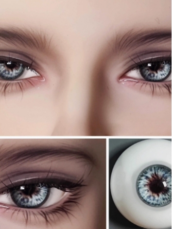 BJD Plaster Resin Real Person Style Eyes [ZS Series] 10mm 12mm 14mm 16mm 18mm Eyeballs for Ball-jointed Doll