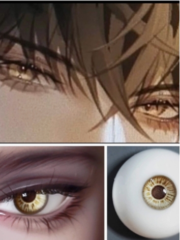 BJD Plaster Resin Eyes 8mm ...