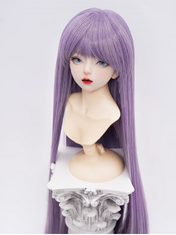 BJD Wig Girl Purple Mist Hi...