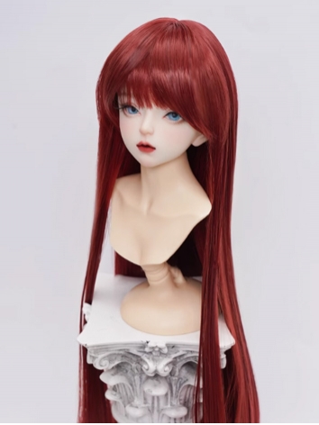 BJD Wig Girl Wine High Temp...